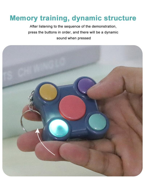 Children's educational game machine toy flash memory training