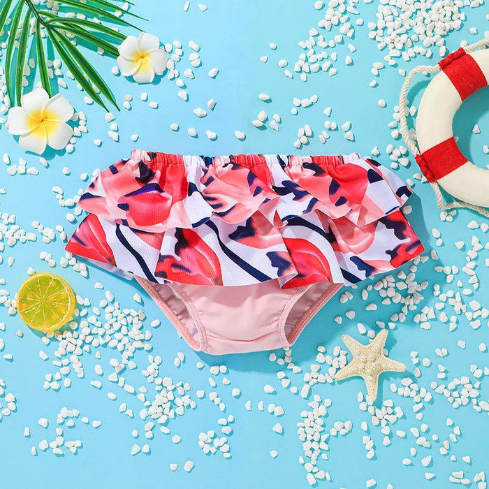 Girls' Fashion SWIMSUIT SET Bikini Split Swimsuit 2-piece Set