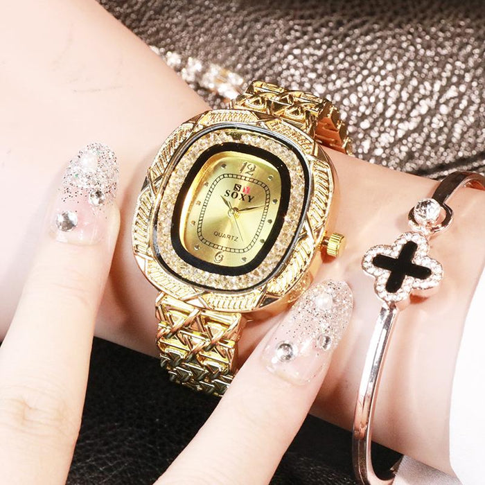 Women Watches Ladies Bracelet Watch Quartz Dress Wristwatch