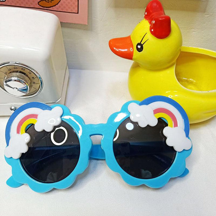 Rainbow Cloud UV Proof Children's Silicone Sunglasses