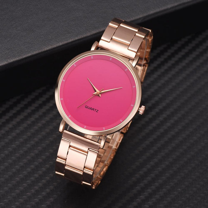 Women Watches Fashion Rose Gold Lady Wrist Watch