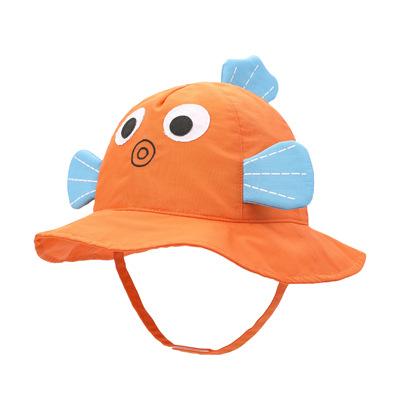 Summer Baby UV Sun Proof Cartoon Children's Fisherman Hat