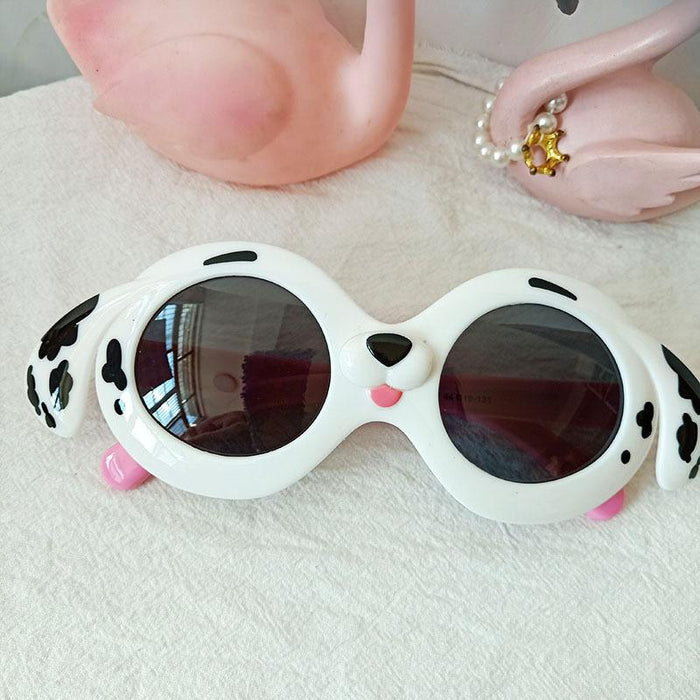 Cartoon Cute Dog Silicone Children's Sunglasses