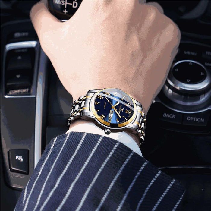 FNGEEN Series Luxury Men Watch Stainless Steel Quartz Watches