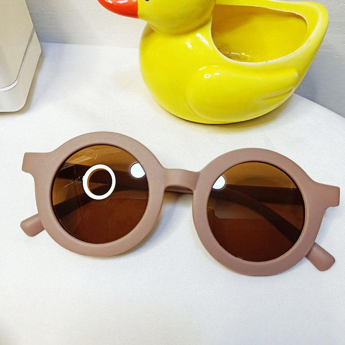 Fashionable Round Frame UV Proof Children's Sunglasses