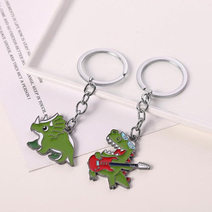 Creative Exquisite Cartoon Dinosaur Keychain