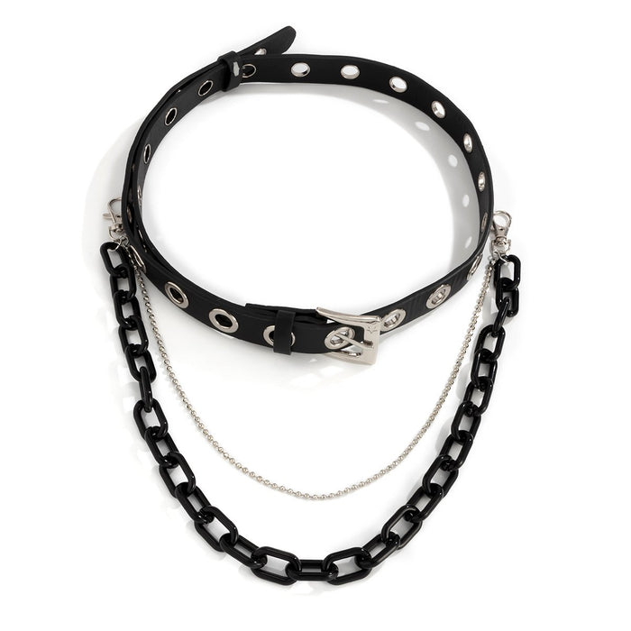 Hip Hop Punk Fashion Body Chain Waist Chain