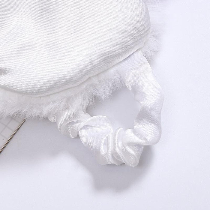 White Cloud Crown Fox Sleeping Shade Eye Mask