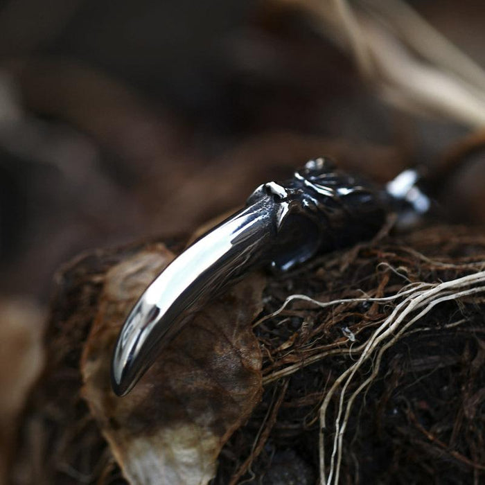 Stainless Steel Wolf Tooth Men's Pendant