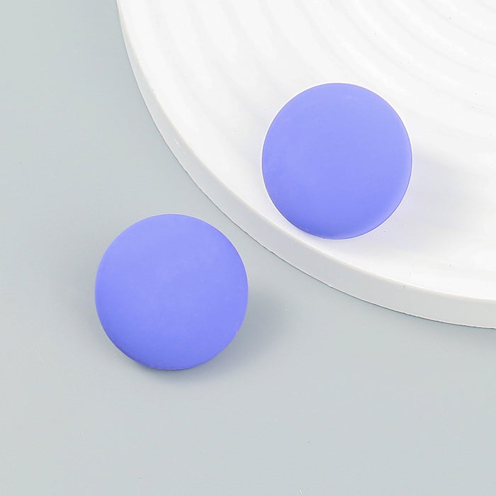 Simple Geometric LOVE Letter Stud Earrings