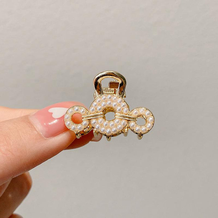 Pearl hair clip bang clip