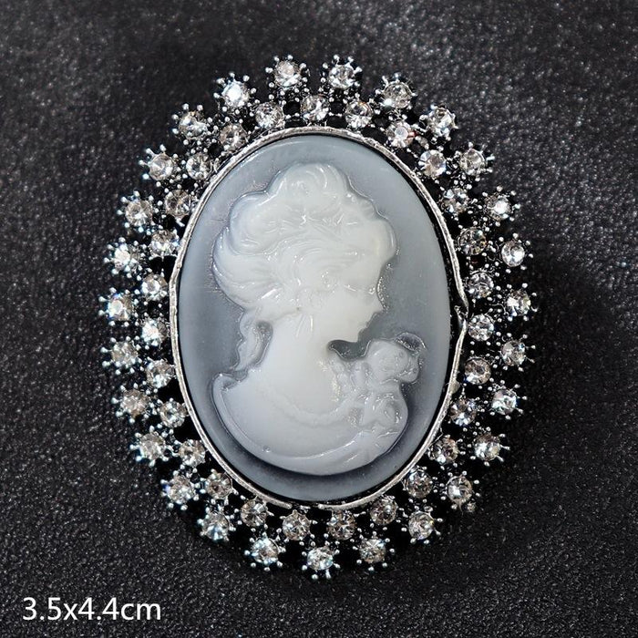 Multi Styles of Exquisite Brooch Vintage Women's Suit Accessories