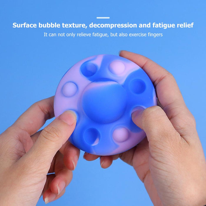 3D UFO Flying Saucer Bubble Stress Ball Toy