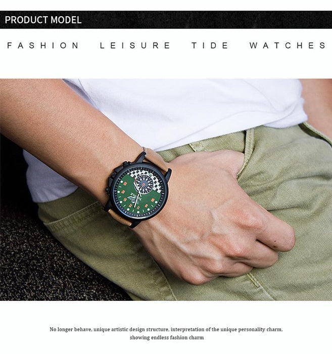 Yazole Men Watches Fashion Simple Sport Clock Designer Montre Homme