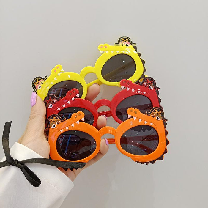 Cute Cartoon Pirate Crocodile Children's Sunglasses