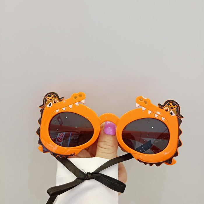 Cute Cartoon Pirate Crocodile Children's Sunglasses