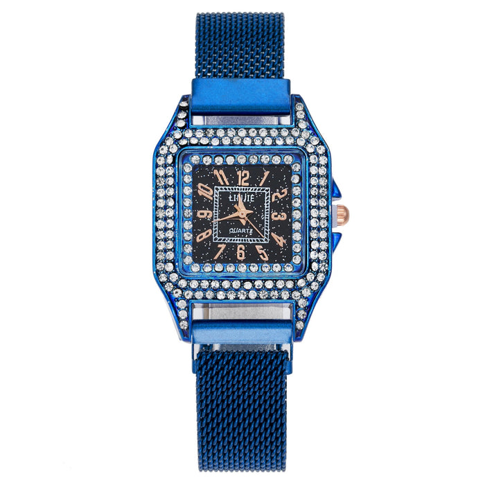 New Stainless Steel Women Wristwatch Quartz Fashion Casual Clock LLZ20033