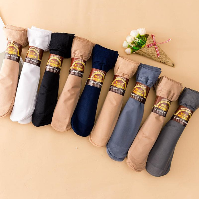 Spring and Summer New Men's Stockings Durable Anti-hook Stockings