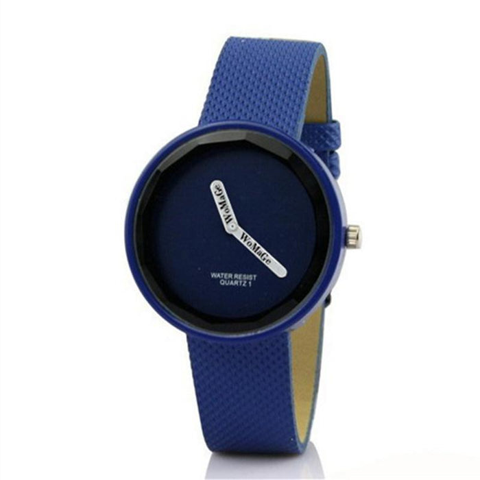 Fashion Women Quartz Leather Strap WristWatch