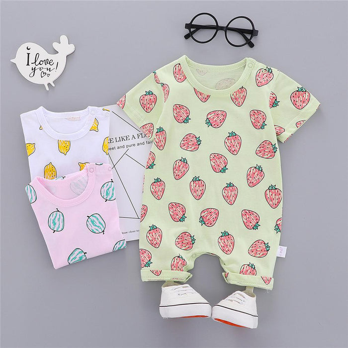 Cartoon bodysuit for boys and girls