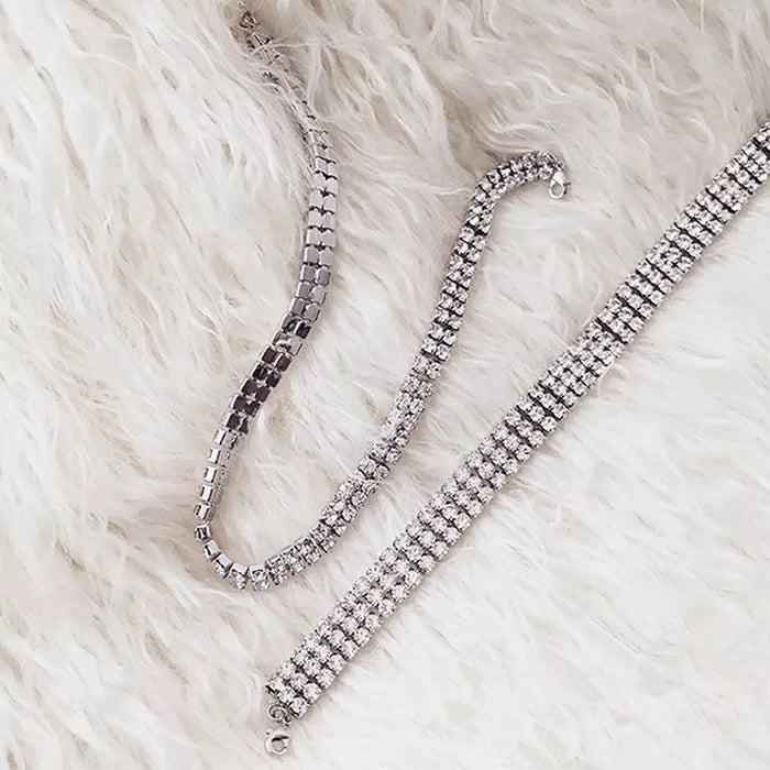 New Fashion Rhinestone Women's Necklace Accessories