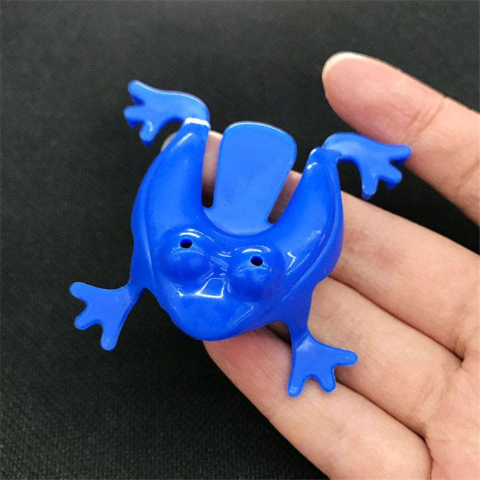 12 Piece Leaping Frog Bounce Novelty Assorted Stress Relief Toys for Kids