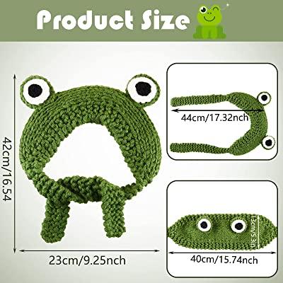 Winter Skullies 2022 Women Hat Frog Hat