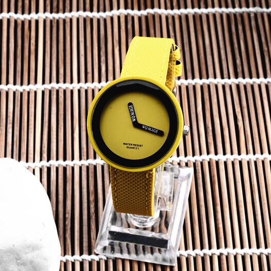 Fashion Women Quartz Leather Strap WristWatch