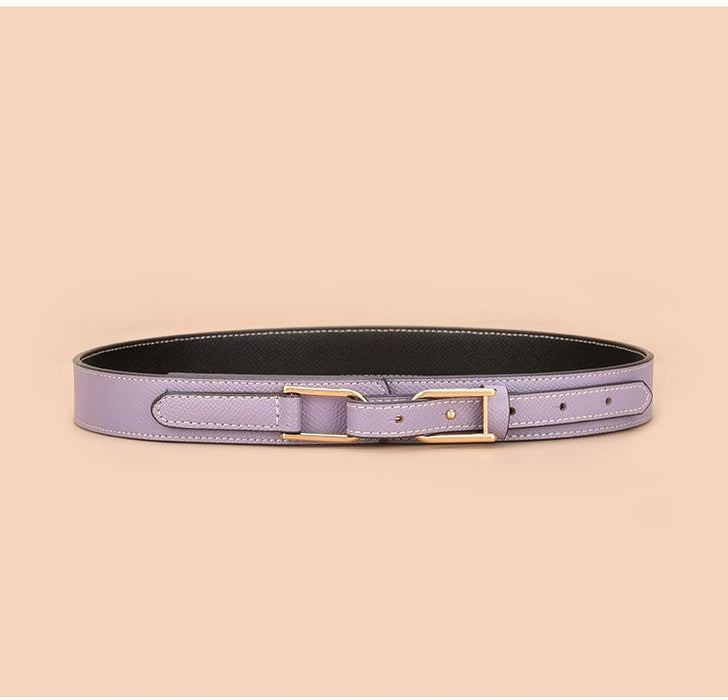 Fashion Waist with Dress Waist Leather Belt