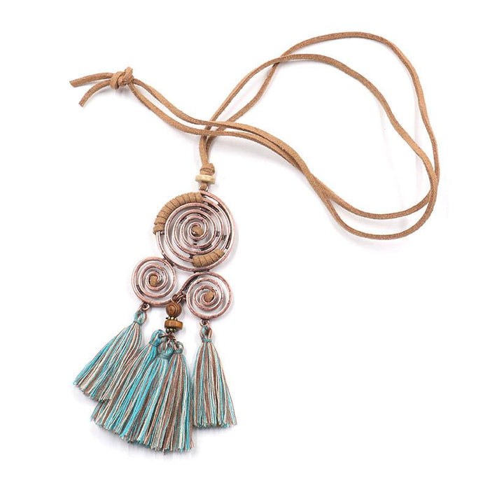 Women's Fashion Alloy Sweater Chain Necklace Jewelry