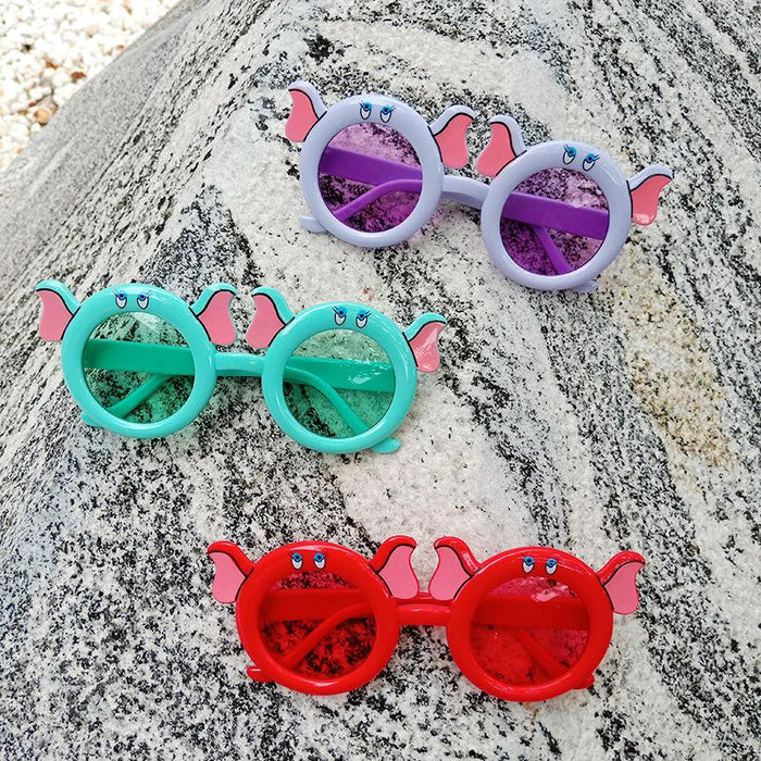 Children's Fashion Cute Cartoon Elephant UV400 Sunglasses