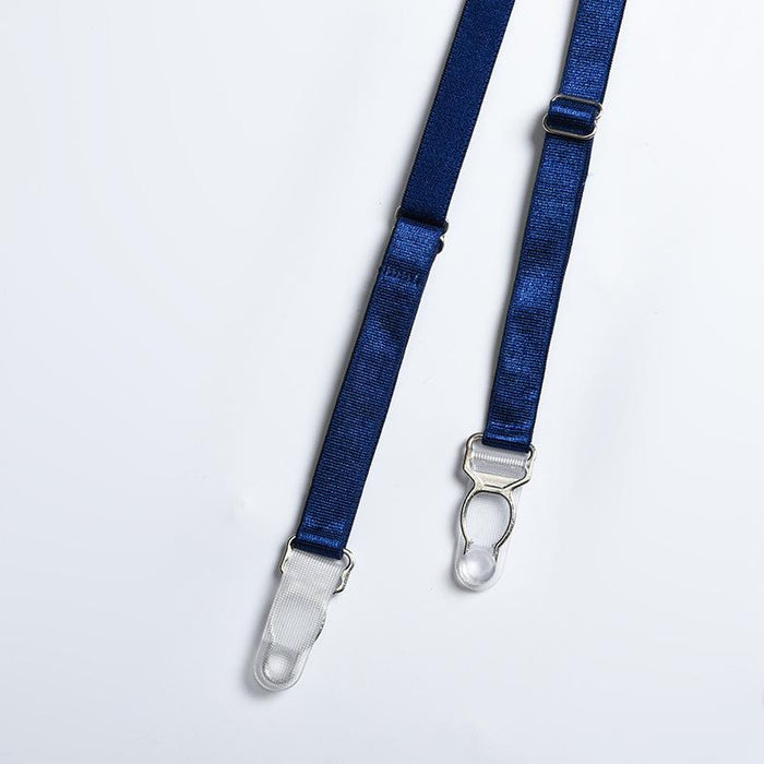 Ladies Embroidered Lace Lingerie Garter Underwear Set