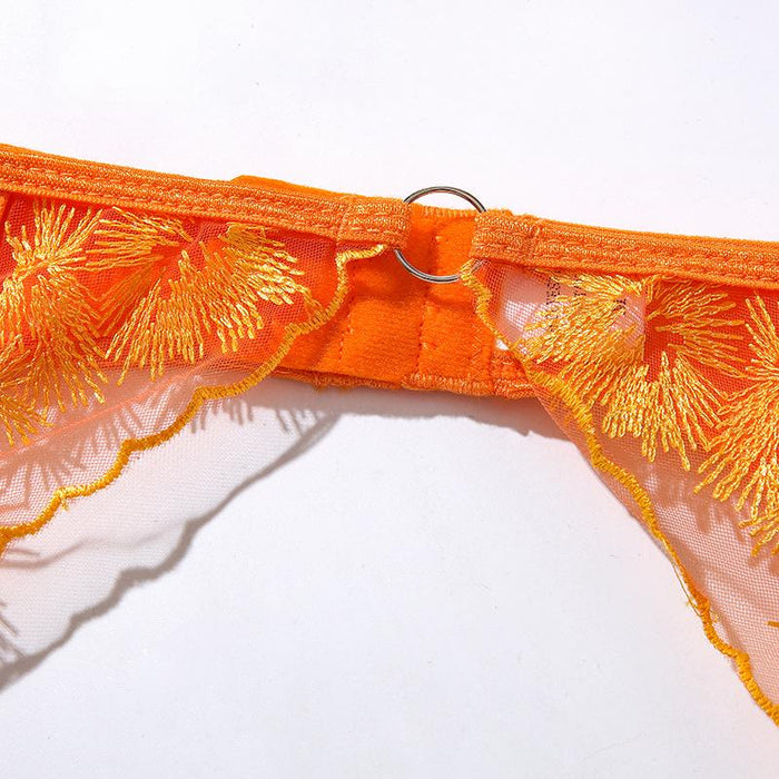Women Sexy Lingerie Fashion Embroidered Intimates Underwear