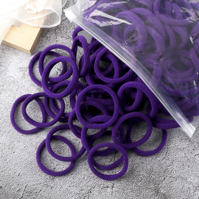 50PCS/Set Women Girls Basic Hair Bands