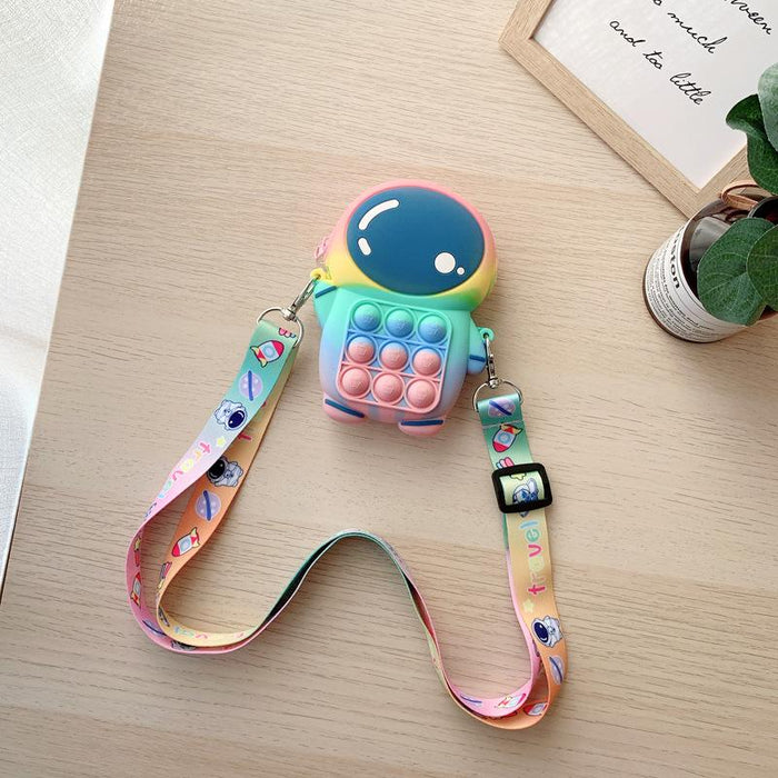 Messenger bag decompression vent toy student bag