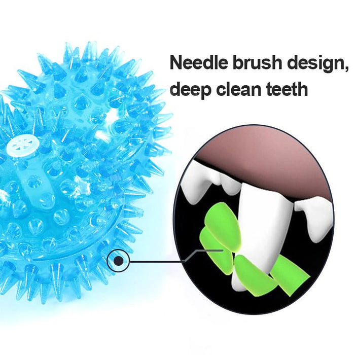 Pet Dog Toys Chewing Rubber Toys Fun Biting Bone Shapes