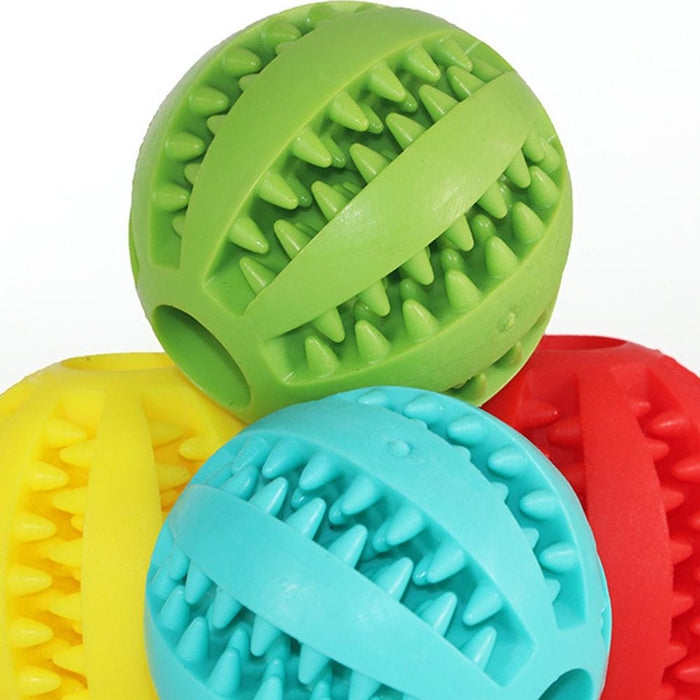 Pet dog rubber ball is suitable for dog and cat chew toys