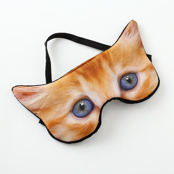 Creative Tiger Pug Cat 3d Animal Cartoon Blindfold Eye Mask
