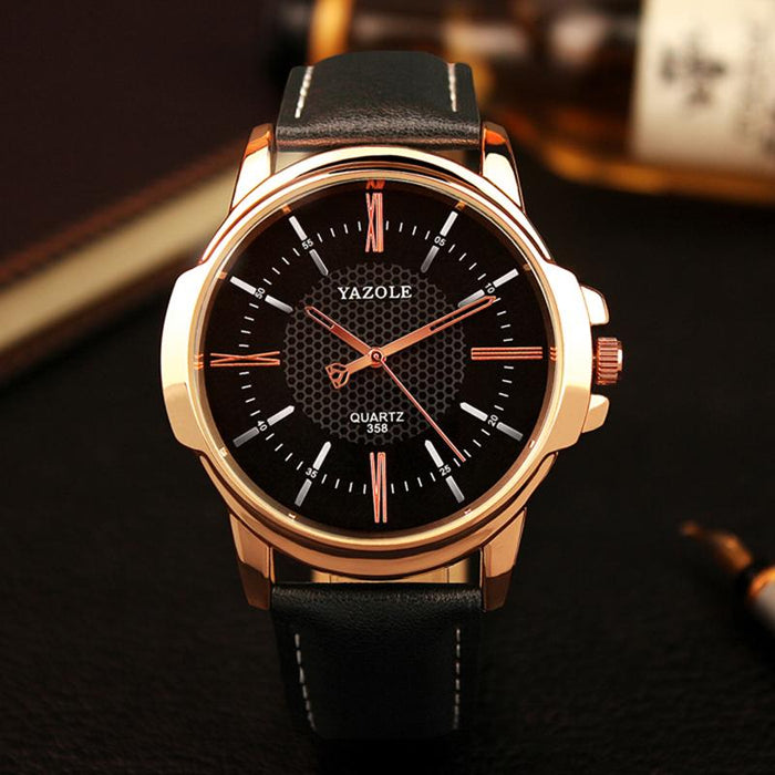 YAZOLE Watches Top Brand Luxury Dress Male Clock Business Fashion Quartz Watch