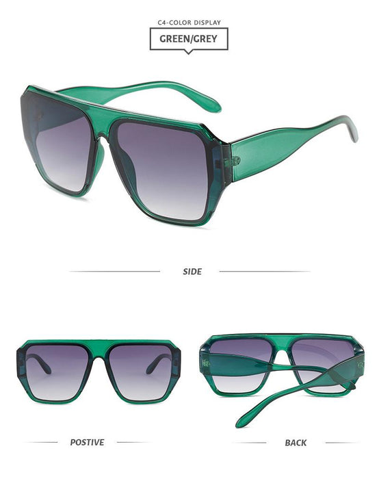 Contrast Sunglasses square frame