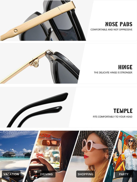 Box new contrast Sunglasses