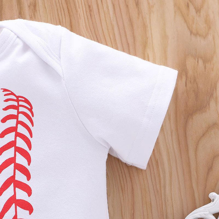 Summer Alphabet Baby Jumpsuit