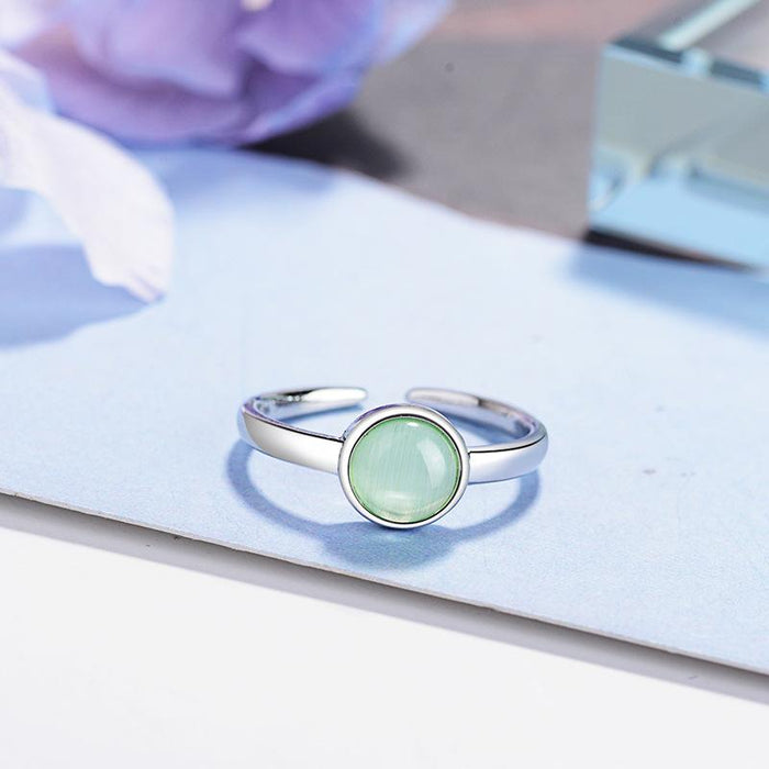 Fashion Simple Round Open Ring