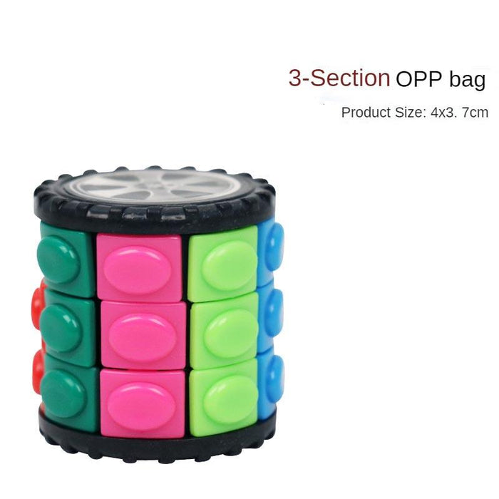 Rubik's cube stress reducer intelligence fingertip toy