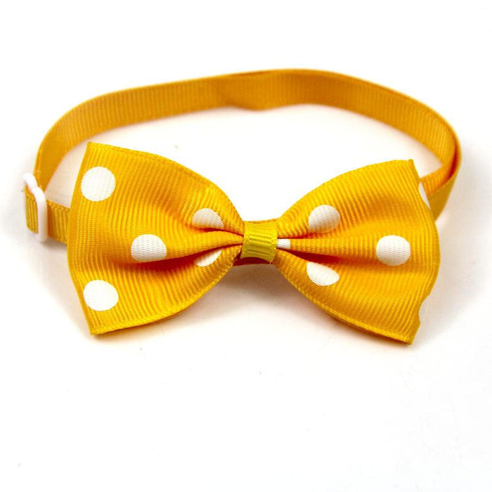 15 Colors into multi-color optional pet bow tie adjustable