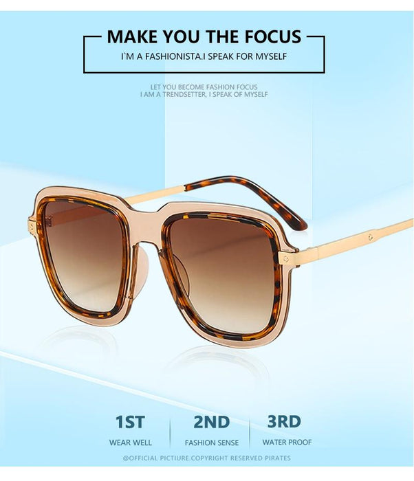 Box new contrast Sunglasses