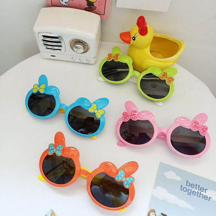 Bow Children's Flip Polarized UV Proof Sunglasses