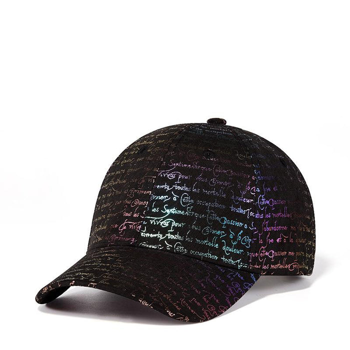 New Baseball Cap Color Changing Letter Cap