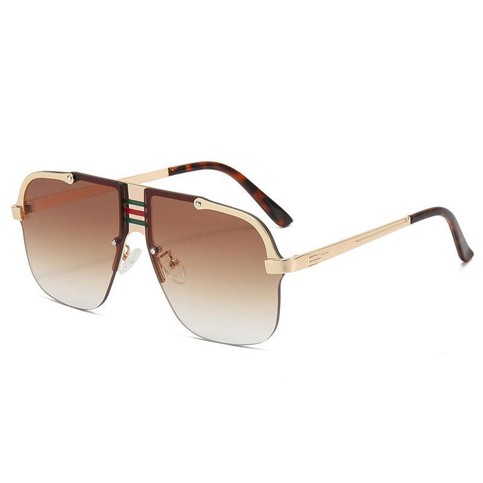 Square large frame sunglasses