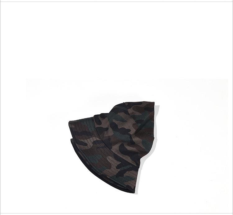 New Street Trend Camouflage Cotton Fisherman Hat